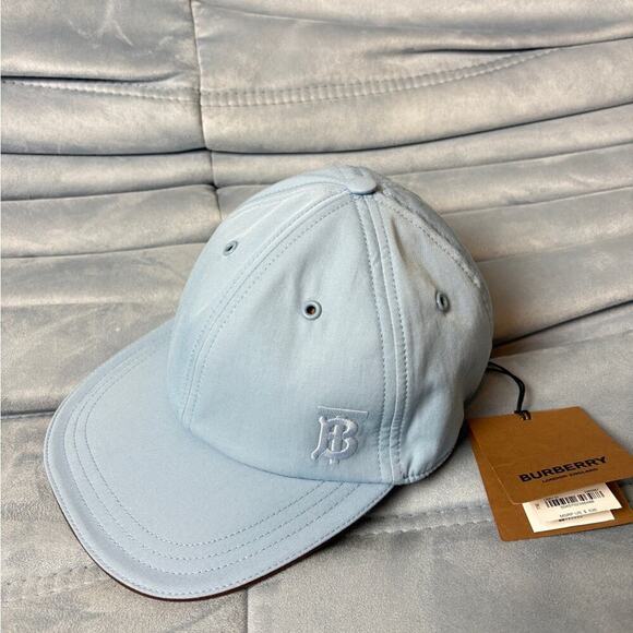 Burberry Light Blue Baseball Cap S - Picture 1 of 5
